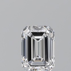 Diament szlif szmaragdowy, 0.54ct, VVS1, D, GIA 6532056351