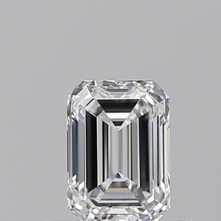 Diament szlif szmaragdowy, 0.54ct, VVS1, D, GIA 6532056351