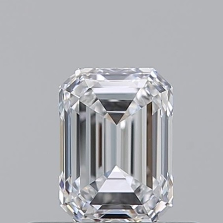 Diament szlif szmaragdowy, 0.5ct, VVS1, D, GIA 2538905159