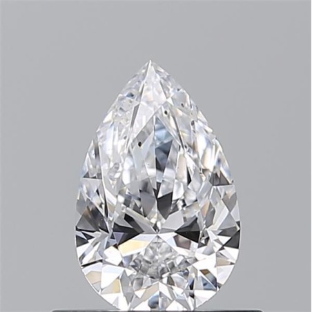 Diament szlif gruszkowy, 0.5ct, SI1, D, GIA 2536755533
