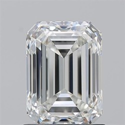 Diament szlif szmaragdowy, 1.5ct, VVS2, I, GIA 2534886688