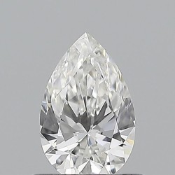 Diament szlif gruszkowy, 0.55ct, SI1, E, GIA 1545036282