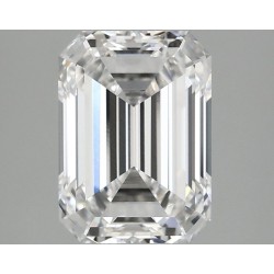 Diament laboratoryjny szlif szmaragdowy, 2.51ct, VVS2, E, IGI LG743520040