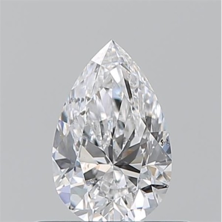 Diament szlif gruszkowy, 0.5ct, SI1, D, GIA 6531146265