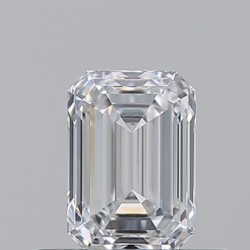 Diament szlif szmaragdowy, 0.51ct, VVS2, D, GIA 6532538211