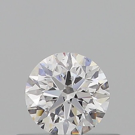 Diament szlif okrągły, 0.42ct, SI2, D, GIA 2527060684