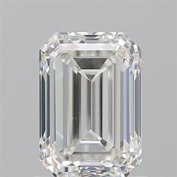 Diament szlif szmaragdowy, 1.5ct, VS1, I, GIA 2544091370