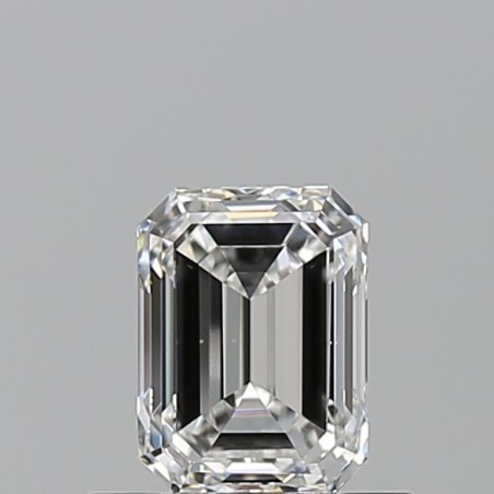 Diament szlif szmaragdowy, 0.64ct, VS2, F, GIA 2235557906