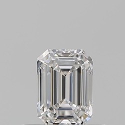Diament szlif szmaragdowy, 0.51ct, SI1, F, GIA 5232700423