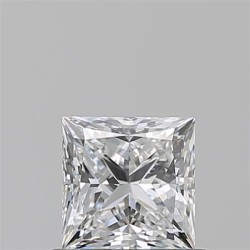 Diament szlif princess, 0.72ct, VS1, E, GIA 6521217582