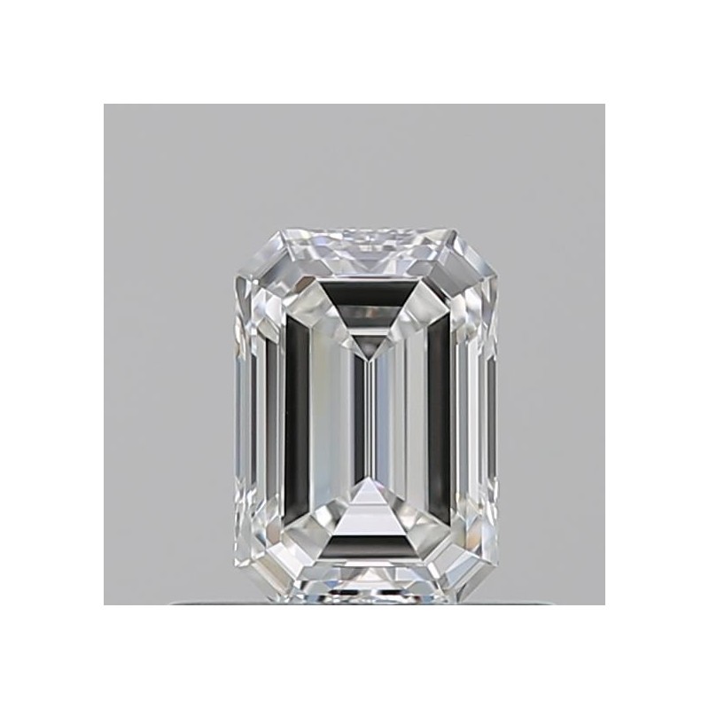 Diament szlif szmaragdowy, 0.51ct, VVS2, G, GIA 2537160308