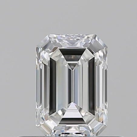 Diament szlif szmaragdowy, 0.51ct, VVS2, G, GIA 2537160308