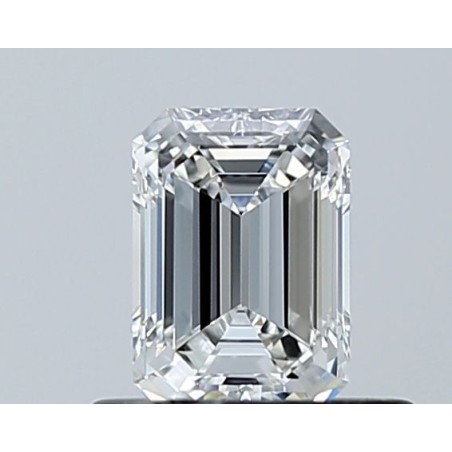 Diament szlif szmaragdowy, 0.5ct, VVS2, D, GIA 5232653357