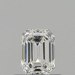 Diament szlif szmaragdowy, 0.62ct, VS2, F, GIA 2233557822