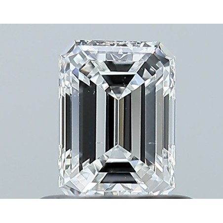 Diament szlif szmaragdowy, 0.6ct, SI1, E, GIA 6522153034