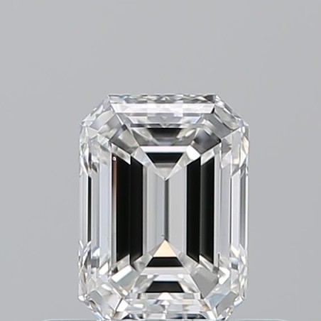 Diament szlif szmaragdowy, 0.5ct, VS1, F, GIA 6532538055