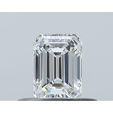Diament szlif szmaragdowy, 0.34ct, VVS1, D, GIA 6521104719