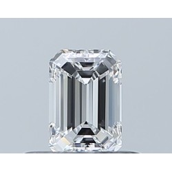 Diament szlif szmaragdowy, 0.35ct, VVS1, D, GIA 6522510127