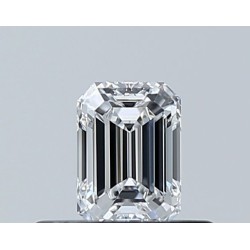Diament szlif szmaragdowy, 0.35ct, VVS1, D, GIA 6522326594