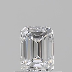 Diament szlif szmaragdowy, 0.51ct, SI1, E, GIA 2231567473