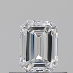 Diament szlif szmaragdowy, 0.51ct, VS2, E, GIA 3535348760