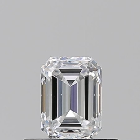 Diament szlif szmaragdowy, 0.5ct, SI1, D, GIA 1232700259