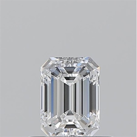 Diament szlif szmaragdowy, 0.5ct, VVS2, D, GIA 1538057258