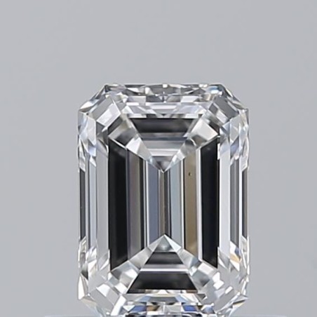 Diament szlif szmaragdowy, 0.51ct, VS1, D, GIA 7536158870