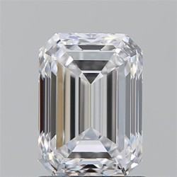 Diament szlif szmaragdowy, 1.5ct, VVS2, D, GIA 1533451124