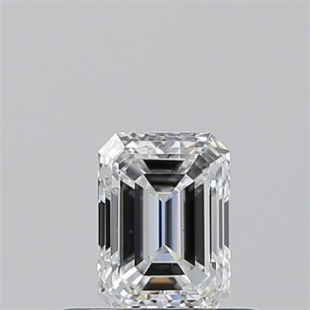 Diament szlif szmaragdowy, 0.51ct, VS2, E, GIA 1232700373