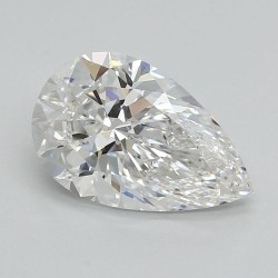 Diament laboratoryjny szlif gruszkowy, 1.59ct, VVS2, F, IGI LG759515986