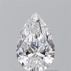 Diament szlif gruszkowy, 0.7ct, VVS1, D, GIA 6532061335