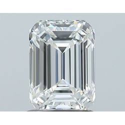 Diament szlif szmaragdowy, 1.5ct, VVS2, G, GIA 6532373443