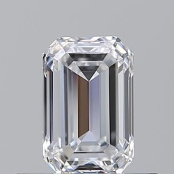 Diament szlif szmaragdowy, 0.55ct, VVS1, D, GIA 6532564299