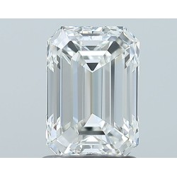 Diament szlif szmaragdowy, 1.51ct, VVS1, F, GIA 6531366341