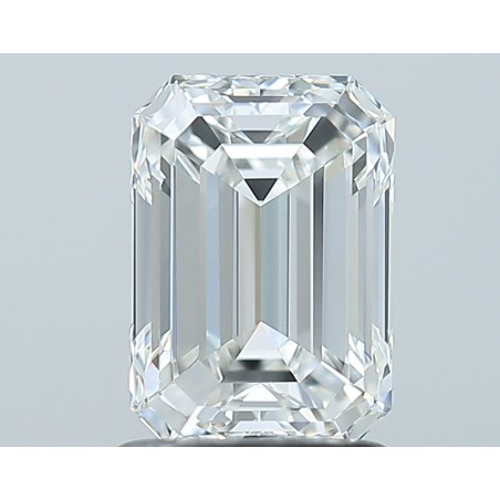 Diament szlif szmaragdowy, 1.51ct, VVS1, F, GIA 6531366341