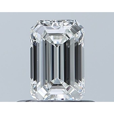 Diament szlif szmaragdowy, 0.53ct, VVS2, F, GIA 5536063177