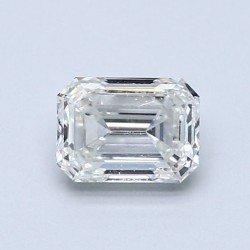Diament szlif szmaragdowy, 0.9ct, VVS2, H, GIA 6491105294