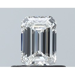 Diament szlif szmaragdowy, 0.5ct, VVS1, F, GIA 2235620384