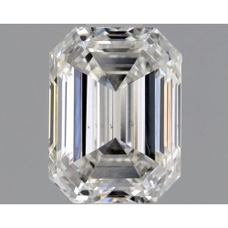 Diament szlif szmaragdowy, 0.9ct, VS2, H, GIA 7533234716