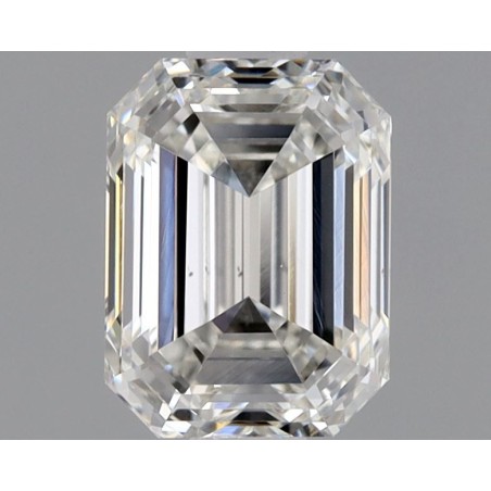 Diament szlif szmaragdowy, 0.9ct, VS2, H, GIA 7533234716