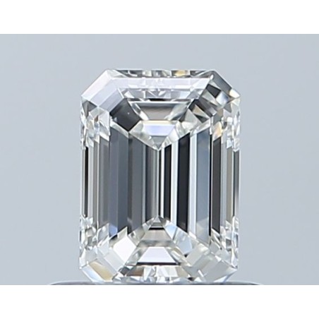 Diament szlif szmaragdowy, 0.51ct, VVS1, G, GIA 7536548067