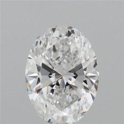Diament laboratoryjny szlif owalny, 3ct, VVS2, D, IGI LG754568159