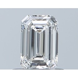 Diament szlif szmaragdowy, 0.5ct, VS1, F, GIA 1232733766