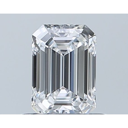 Diament szlif szmaragdowy, 0.55ct, VVS1, E, GIA 7531631456