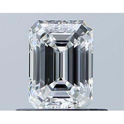 Diament szlif szmaragdowy, 0.6ct, VVS1, E, GIA 7526448803