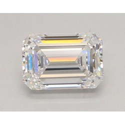 Diament laboratoryjny szlif szmaragdowy, 2.05ct, VVS1, D, IGI LG760503337
