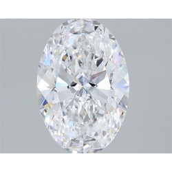 Diament laboratoryjny szlif owalny, 1.53ct, VVS1, D, IGI LG747515155