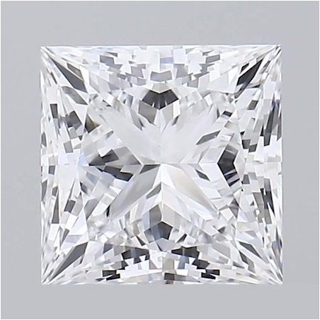 Diament laboratoryjny szlif princess, 1.76ct, VVS2, D, IGI LG621407853