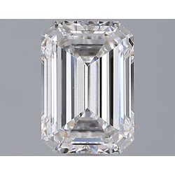 Diament laboratoryjny szlif szmaragdowy, 1.51ct, VVS2, F, IGI LG758585692